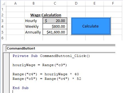 Active X Form Calculator